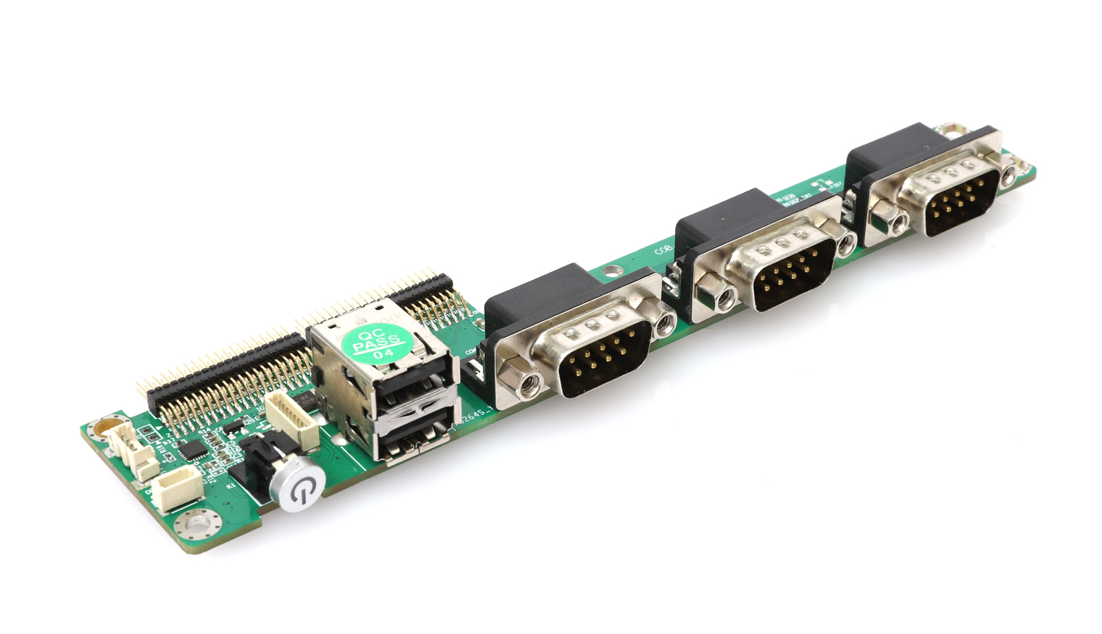 COB-D21C6 · 2×USB + 3 串口 接口扩展板