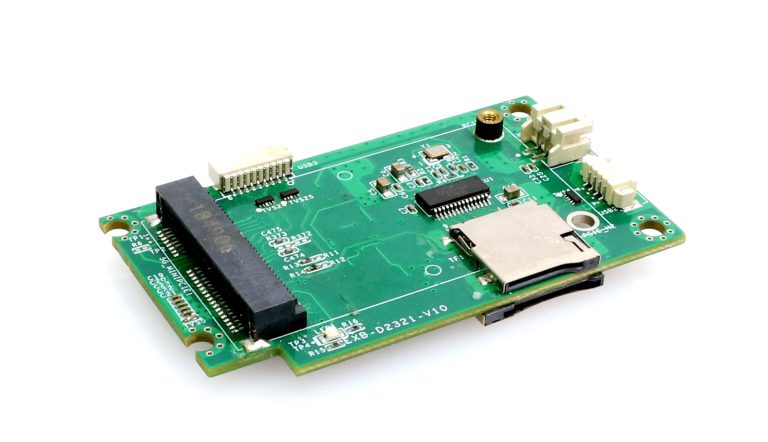 EXB-2321 · Mini PCIe + 4G / 5G + TF 卡扩展板