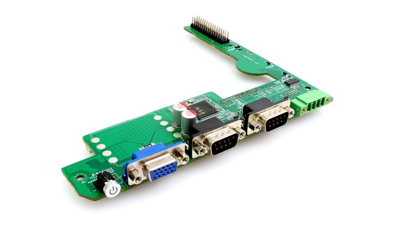 EXB-D2243 · 2 串口 + 1×VGA 扩展板