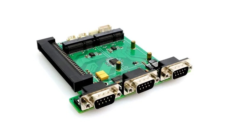 EXB-D2137 多串口扩展板 · 3 串口 + Mini PCIe + mSATA