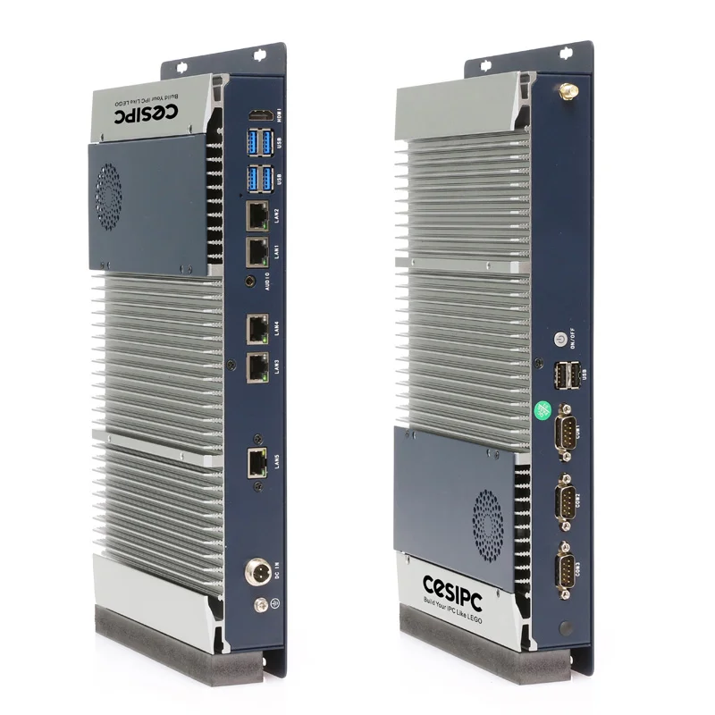 EPC-302B 嵌入式工业计算机 - 主视图正面图 - CESIPC 科拉德