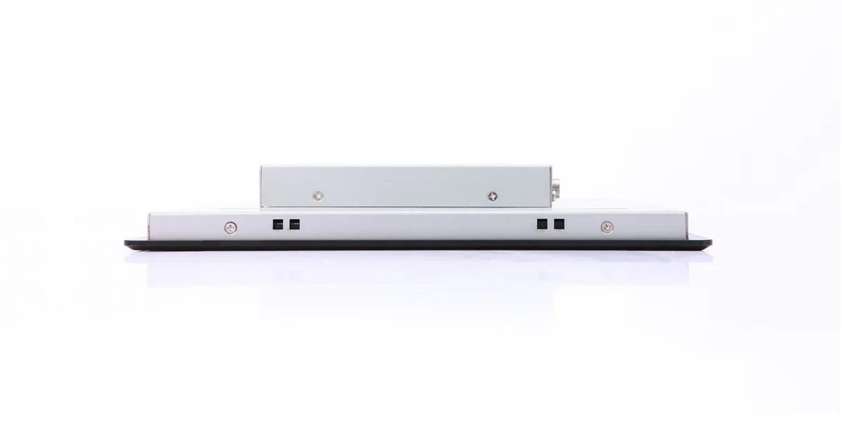 FPM-S1202A 工业显示器（标准屏） - 后面板 I/O 接口布局图