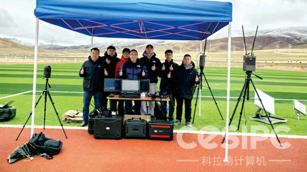 MPC-AS-W150-T2-A 多功能便携控制台 - 无人机地面站控制场景应用