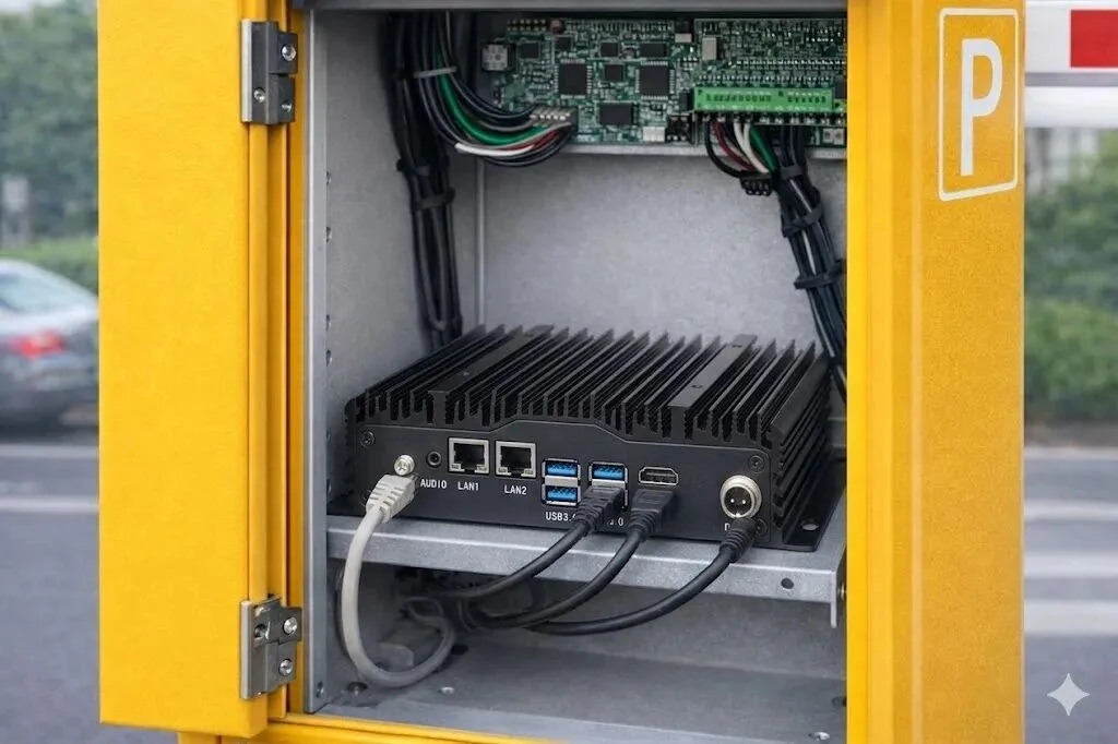UPC-206A 通用型BOX工控机 - 工业设备控制场景应用